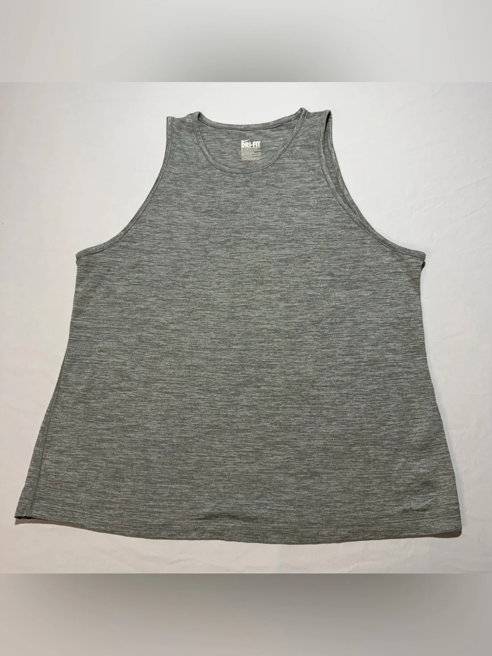 Nike Gray Dri-FIT Athletic Tank Top
